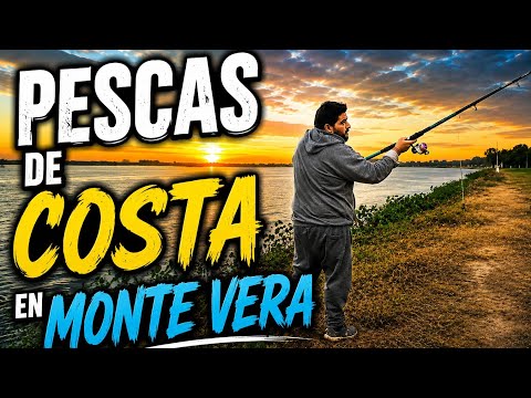 PESCAS DE COSTA EN MONTE VERA 🎣🎣🎣