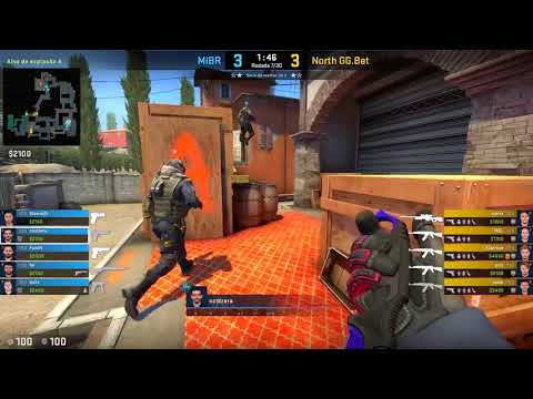 CS:GO POV mibr coldzera (33/13) vs North | de_inferno @ESL One Cologne 2018