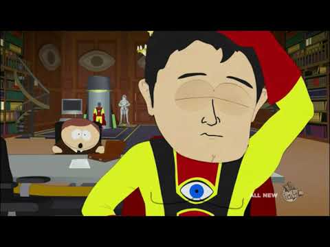 Eric tries to convince captain HINDSIGHT I South Park S14E11 - Coon 2, Hindsight