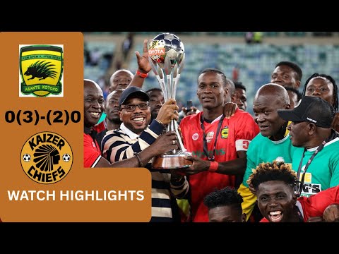 ASANTE KOTOKO VS KAIZER CHIEFS(0(3)-(2)0)-TOYOTA CUP-GOALS&FULL PENALTY SHOOOTOUT