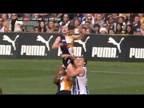 AFL Round 6 - West Coast Eagles v North Kangaroos match highlights