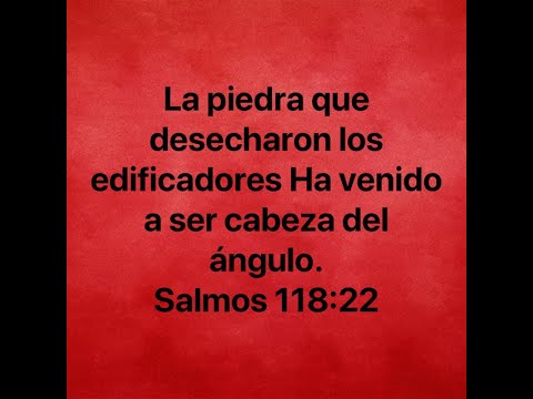 📖 @ Día 165 Salmos 114 - 118. JESÚS La Piedra Desechada