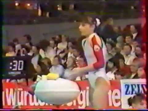 Lacramioara FILIP (ROM) UB - 1989 Stuttgart worlds Team Optionals