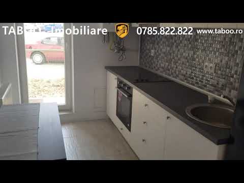 Garsoniera mobilata utilata si gradina de 22 mp de vanzare in Sibiu