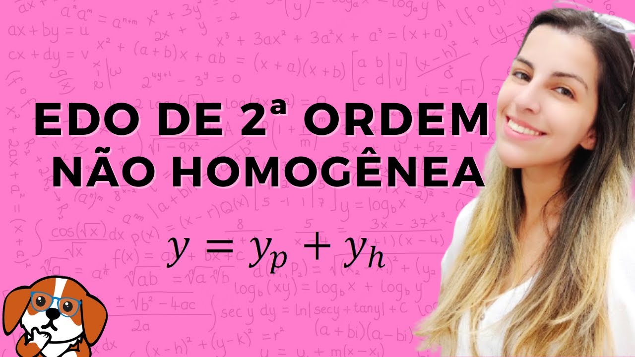 Método dos Coeficientes a Determinar: EDO de 2ª Ordem não homogênea | Cálculo