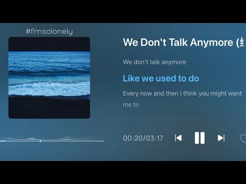Charlie Puth, Selena Gomez - We Don't Talk Anymore