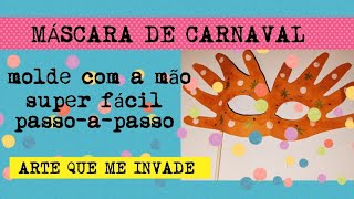 Molde De Mascara De Carnaval Infantil Para Imprimir