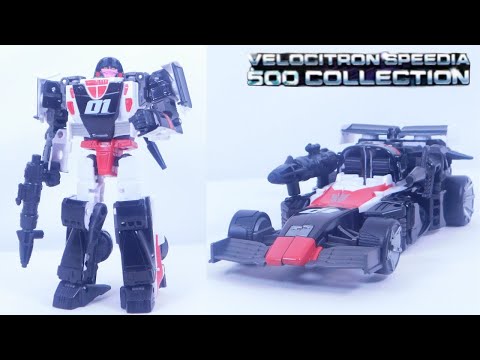 Transformers Legacy Velocitron Speedia 500 Deluxe Crasher Review