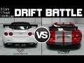 Corvette ZR1 VS Viper SRT DRIFT BATTLE Forza Motorsport