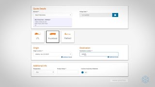 Real time truckload and LTL pricing in Navisphere