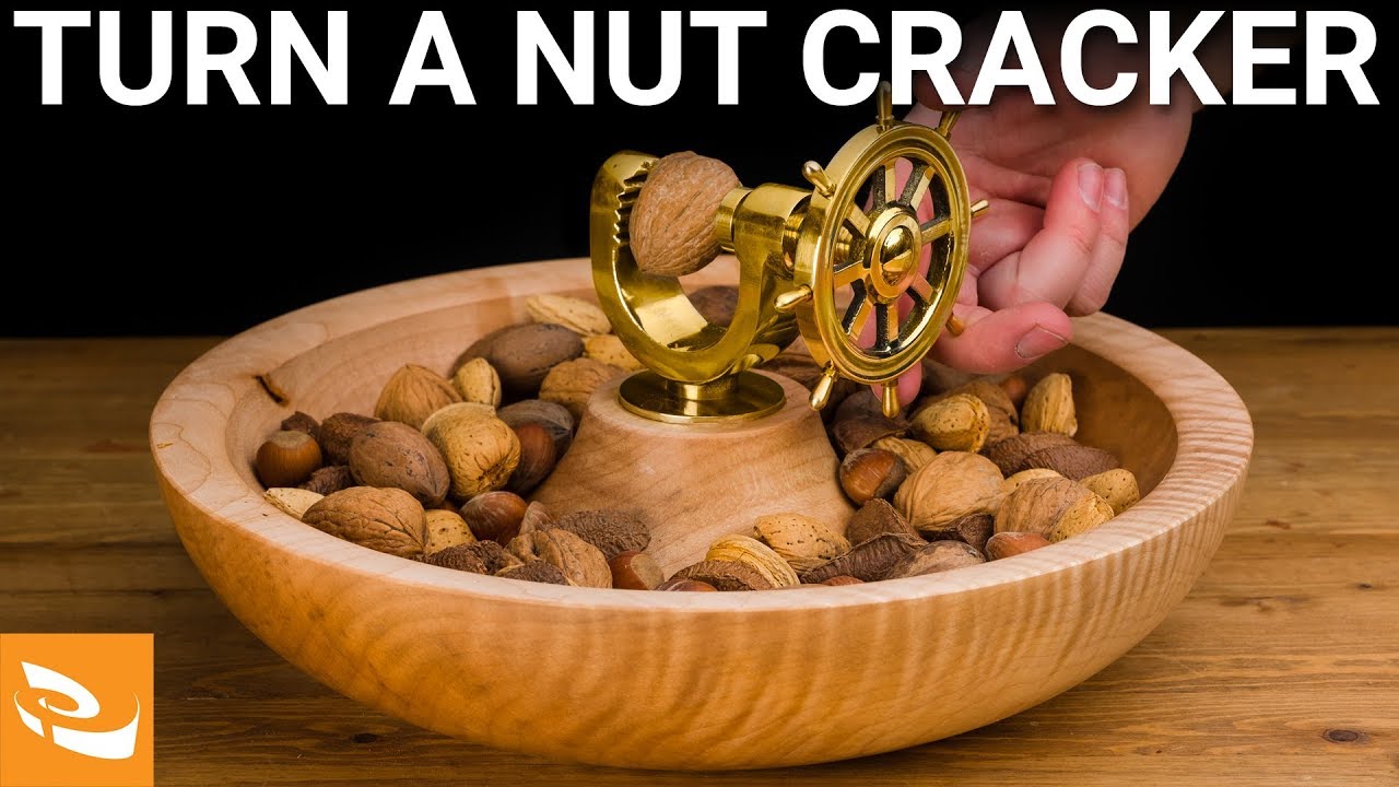 Turning a Nut Cracker Bowl (Woodturning Inspiration)