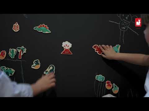DINO MAGNETS 24 PC