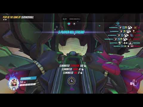 D.Va - Silly rooftop bomb on Eichenwalde