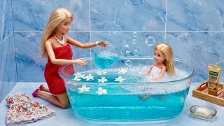 Download lagu Barbie Routine in Indian Village|gudiya wala Epi-283|Barbie barbie|barbie ki kahani mp3