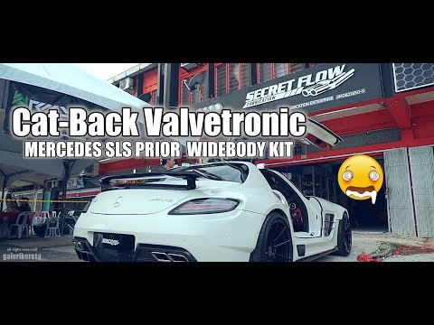 Cat-Back Valvetronic Exhaust Sound - Mercedes SLS AMG by Ben Soon Exhaust Performance