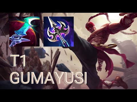 T1 Faker Lee Sin Jungle VS Kayn | KR Diamond Patch 13.24