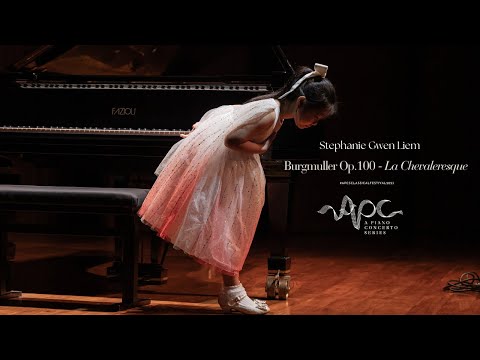APCSCLASSICALFESTIVAL2023 - Stephanie Gwen Liem - Burgmuller Op.100 - La Chevaleresque