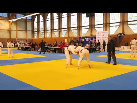 Anaëlle Bohler - 1/2 finale Juniors le 17 mars 2018 à Pont à Mousson (1er combat)