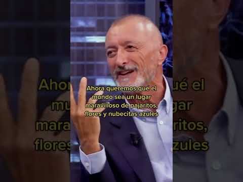 REVERTE “EN OCCIDENTE  QUEREMOS QUÉ EL MUNDO SEA DE NUBES DE COLORES”