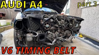 AUDI A4 B5 - 2.4 V6 TIMING BELT CHANGE - WAS IT HARD?