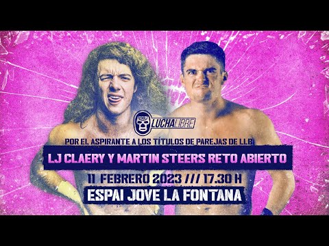 🚨FREE MATCH🚨- LJ Cleary & Martin Steers #1 Contender Tag Team Championship Open Challenge.