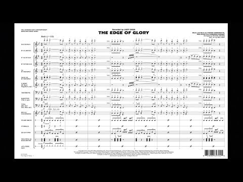 The Edge of Glory arranged by Michael Brown
