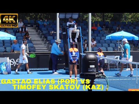 ⁴ᴷ Gastao Elias (POR) vs Timofey Skatov (KAZ) Men's Qualifying Singles FINAL #AO2022 teaser preview