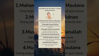 Download lagu Nama Bayi Laki-laki Islami Awalan Huruf M #idenamabayi #shortvideo mp3 Download lagu Nama Bayi Laki-laki Islami Awalan Huruf M #idenamabayi #shortvideo mp3