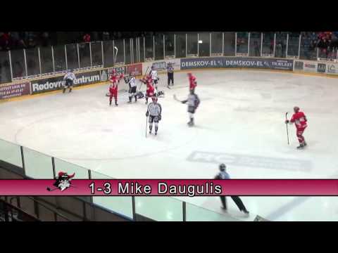 Al-Bank Ligaen: (8/12/2013) Rødovre Mighty Bulls-Frederikshavn White Hawks 2-5