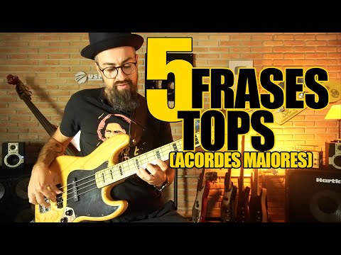 5 FRASES TOPS NO BAIXO (Acordes Maiores) | Ep471