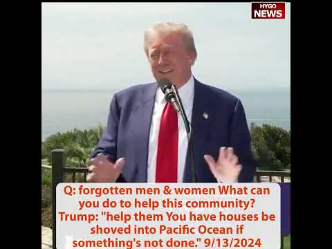 TRUMP: We're not going to let states like CA have sanctuary cities; Help forgotten men & women