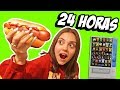 24 HORAS COMIENDO EN MAQUINAS EXPENDEDORAS Karla Art De Abrelo Toys RETO De Maquinas Expendedoras