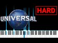 Universal Studio Intro Song Hard Piano Cover 50 Speed