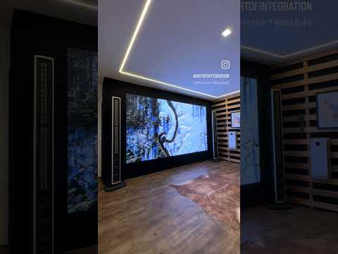 Experience Ultimate Luxury Home Cinema with Samsung's £300K Wall TV | Wisdom Audio Showcase