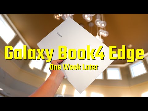 Galaxy Book4 Edge Review (1 Week Later)