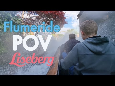 Flumeride POV Back Seat 4K 60FPS MOUNTED Liseberg 2021