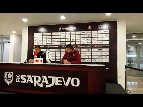 Osmina finala Kupa BiH 2021/22, Sarajevo - Ljubić Prnjavor 1-0, konferencija za štampu