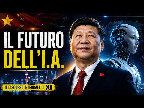 Intervento di Xi Jinping alla conferenza mondiale sull'Intelligenza Artificiale di Shanghai