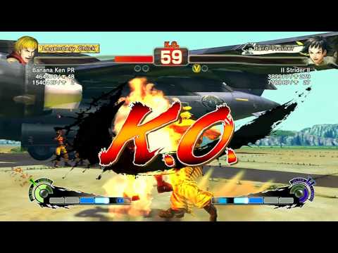 SSF4 AE: Banana Ken PR (Ken) VS || Strider || (Makoto)