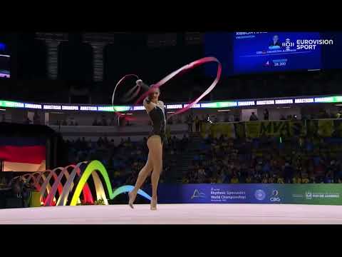 SIMAKOVA Anastasia (GER) RIBBON 28,1 - Apparatus Final - WCh Rio 2025