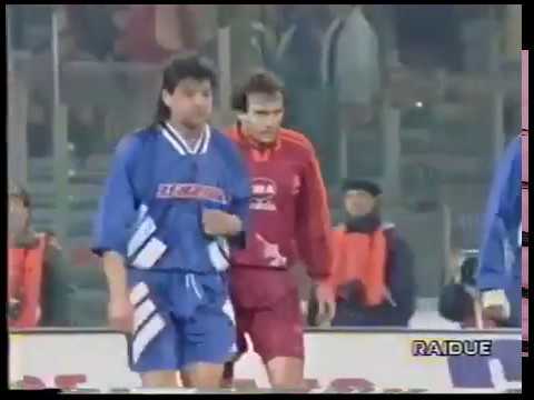 Abel Balbo vs Slavia Praga Coppa UEFA 1995 1996