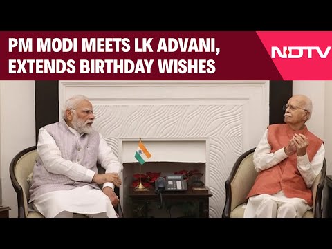 PM Modi Meets Veteran BJP Leader LK Advani, Extends Birthday Wishes