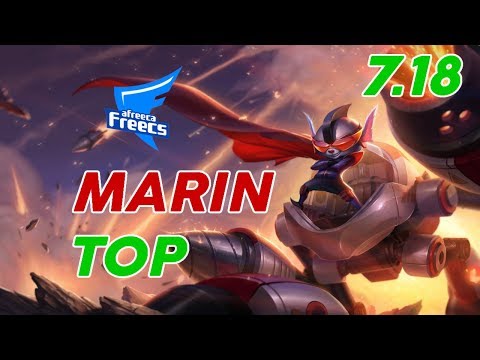 Afreeca Freecs MaRin Rumble Top Patch 7.18 Pro Replay