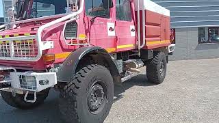 Mașină de pompieri Mercedes-Benz Unimog U 5000 4x4 - (type 437.4) 4000 ltr -Winch, Winch -Feuerwe | Imagine 4 - Autoline