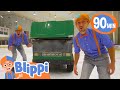 Blippi Visits An Ice Rink Winter Sports Video Educational Videos For Kids
