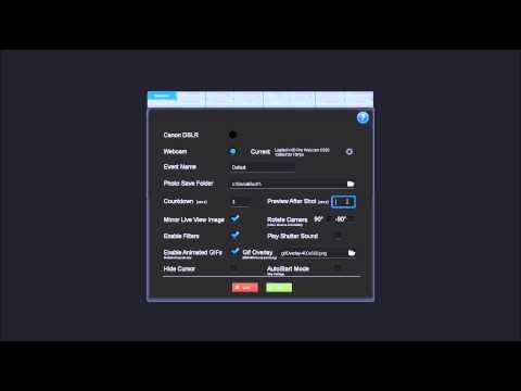 Social Booth Photo Booth Software - General Settings