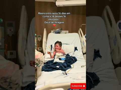 Miracolo: Dopo 16 giorni di coma, un bambino si sveglia e riabbraccia sua madre ❤.