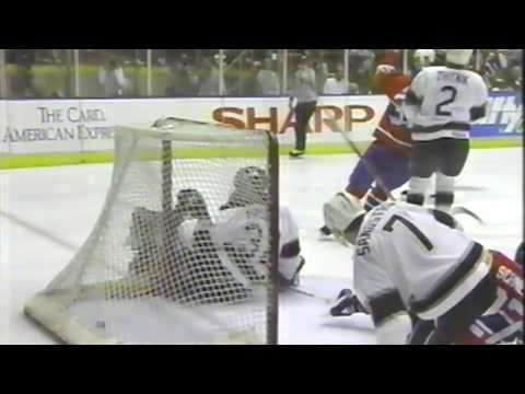 Mathieu Schneider Goal - Game 3, 1993 Stanley Cup Final Canadiens vs. Kings