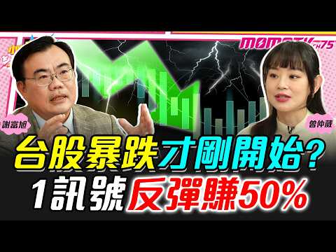 台股暴跌才剛開始? 1訊號反彈賺50% ft. 謝富旭 曾仲葳【 小宇宙大爆發 】
