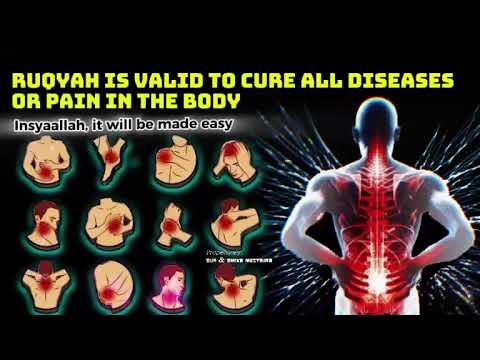 Ruqyah est valable pour guérir toutes les maladies et assurer la tranquillité d'esprit